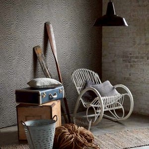 วอลเปเปอร์ OWLS WALLPAPERS FIJI CHARCOAL 53CM X 10M.